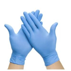 Gants en nitrile bleu - boite 100 piéces