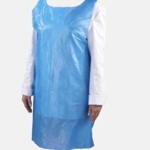 Tablier jetable en plastique